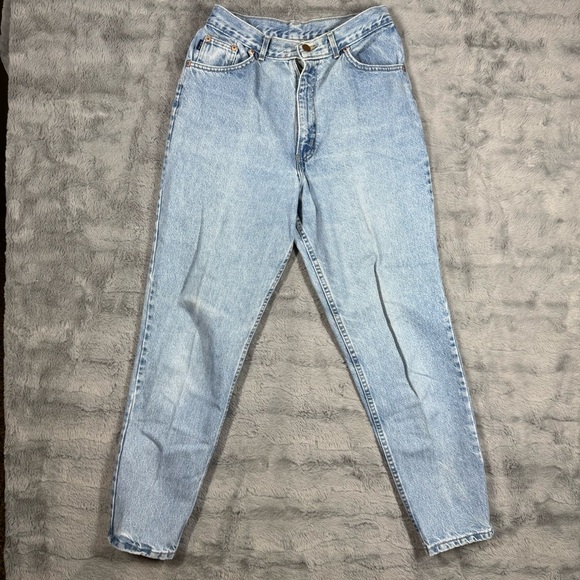 chic Denim - Chic High Rise Blue Jeans with Straight Leg